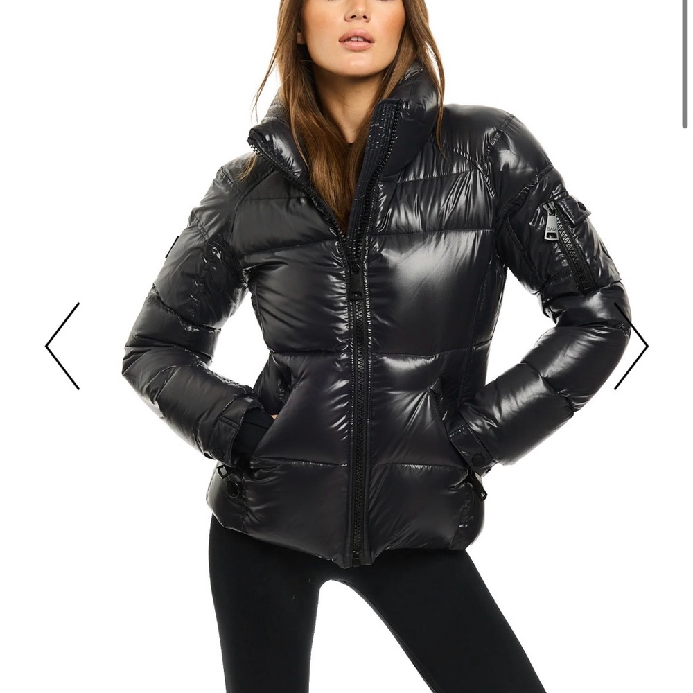 Sam NY Women's steel Puffer Jacket